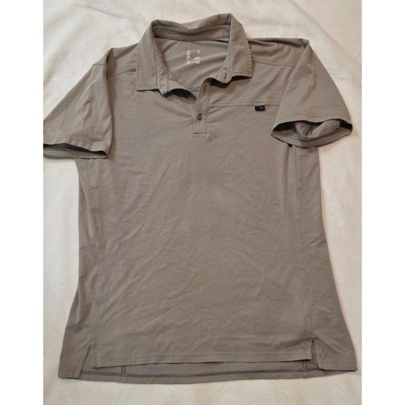 Arc'teryx Other - ARC'TERYX MENS TAN SHORT SLEEVE POLO SIZE XL. SEE DESCRIPTION